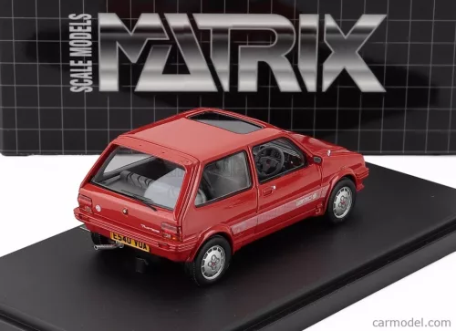 MG  METRO TURBO 1985  RED