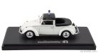VOLKSWAGEN  MAGGIOLINO BEETLE KUIP COACH SEMICONVERTIBLE OPEN POLICE 1958  WHITE BLACK