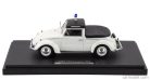 VOLKSWAGEN  MAGGIOLINO BEETLE KUIP COACH SEMICONVERTIBLE CLOSED POLICE 1958  WHITE BLACK