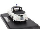 VOLKSWAGEN  MAGGIOLINO BEETLE KUIP COACH SEMICONVERTIBLE CLOSED POLICE 1958  WHITE BLACK