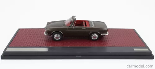 ALFA ROMEO  GIULIA GT CABRIOLET SPIDER PROTOTIPO 1963  BROWN MET