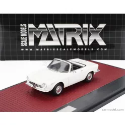 ALFA ROMEO  GIULIA GT CABRIOLET SPIDER PROTOTIPO 1963  WHITE