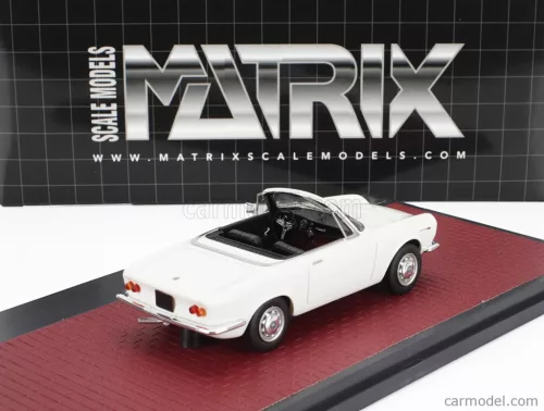 ALFA ROMEO  GIULIA GT CABRIOLET SPIDER PROTOTIPO 1963  WHITE