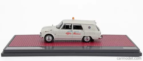 ALFA ROMEO  GIULIA SW STATION WAGON ALFA ROMEO ASSISTANCE COMPETITION 1967  WHITE