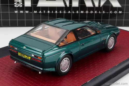 ASTON MARTIN  V8 ZAGATO 1986  GREEN MET
