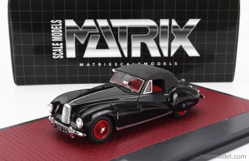 ASTON MARTIN  2-L SPORTS SPIDER CABRIOLET CLOSED 1949  BLACK