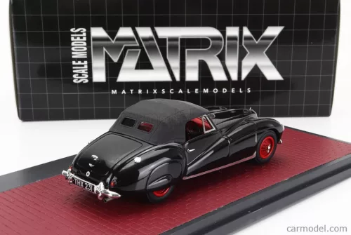 ASTON MARTIN  2-L SPORTS SPIDER CABRIOLET CLOSED 1949  BLACK