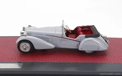 BUGATTI  T57SC ROADSTER VANDEN PLAS OPEN 1938  GREY