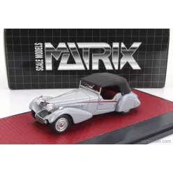 BUGATTI  T57SC ROADSTER VANDEN PLAS CLOSED 1938  GREY BLACK