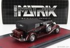 CORD  L-29 PHAETON SEDAN CABRIOLET CLOSED 1931  BLACK RED