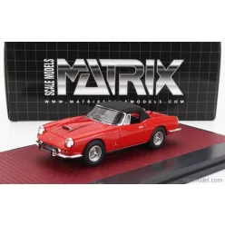   FERRARI  400 SUPERAMERICA PINIFARINA CABRIOLET CLOSED 1960  RED BLACK