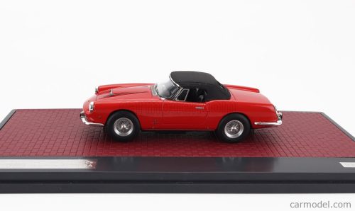FERRARI  400 SUPERAMERICA PINIFARINA CABRIOLET CLOSED 1960  RED BLACK