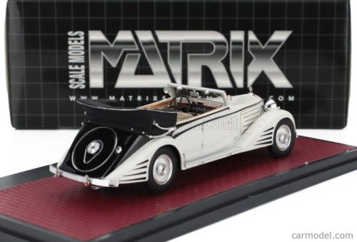 MAYBACH  ZEPPELIN DS8 CABRIOLET OPEN 1934  WHITE