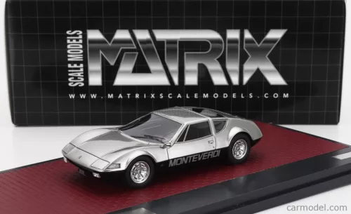 MONTEVERDI  HAI 450 GTS 1973  SILVER BLACK