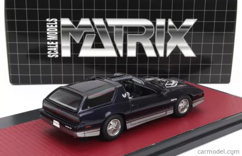 PONTIAC  FIREBIRD TRANS AM TYPE K KAMMBACK CONCEPT PROTOTYPE 1985  BLUE SILVER