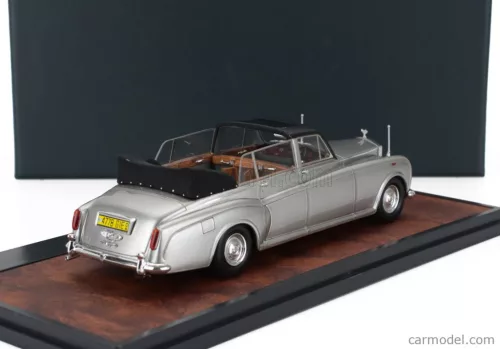 ROLLS ROYCE  PHANTOM VI LANDAULETTE SEMICONVERTIBLE OPEN 1973  SILVER BLACK