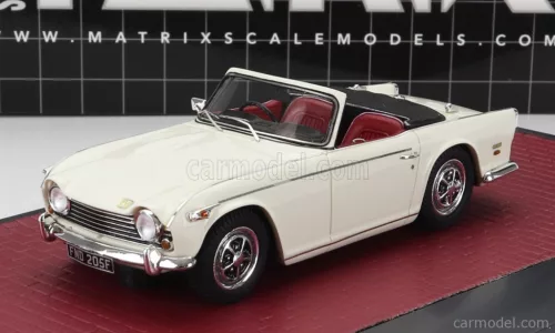 TRIUMPH  TR5 CABRIOLET OPEN 1967  WHITE