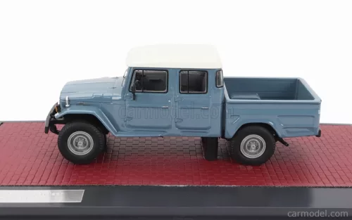TOYOTA  HJ45 LAND CRUISER CREW CAB PICK-UP 1979  BLUE GREY WHITE