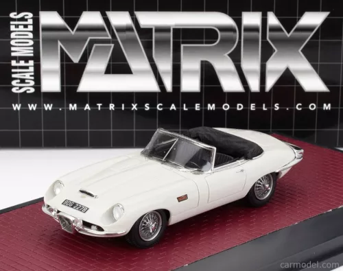 JAGUAR  E-TYPE FRUA ROADSTER OPEN 1964  WHITE