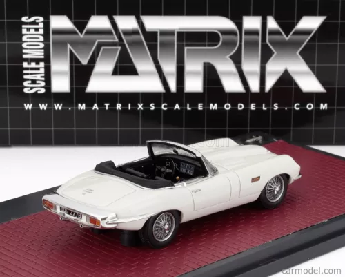 JAGUAR  E-TYPE FRUA ROADSTER OPEN 1964  WHITE