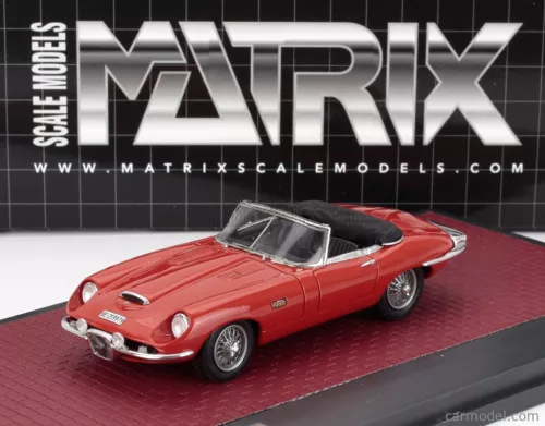 JAGUAR  E-TYPE FRUA ROADSTER OPEN 1964  RED