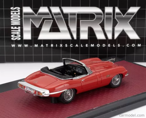 JAGUAR  E-TYPE FRUA ROADSTER OPEN 1964  RED