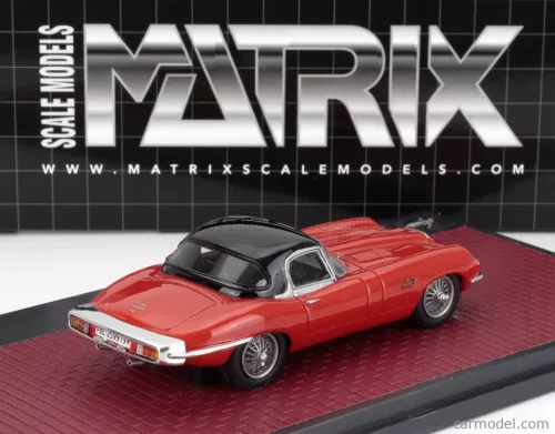 JAGUAR  E-TYPE FRUA ROADSTER CLOSED 1964  RED