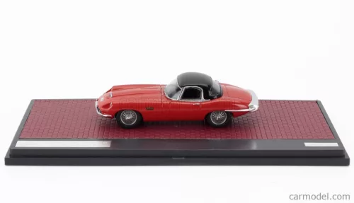 JAGUAR  E-TYPE FRUA ROADSTER CLOSED 1964  RED