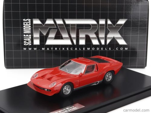 LAMBORGHINI  MIURA P400S MILLECHIODI 1969  RED