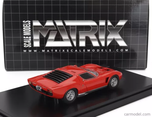 LAMBORGHINI  MIURA P400S MILLECHIODI 1969  RED