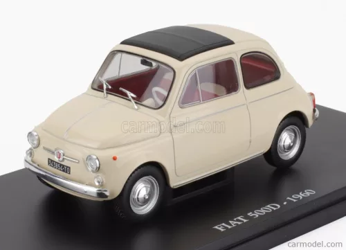 FIAT  500D 1960 - CON VETRINA - WITH SHOWCASE  CREAM