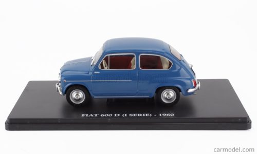 FIAT  600D 1-SERIES 1960 - CON VETRINA - WITH SHOWCASE  BLUE