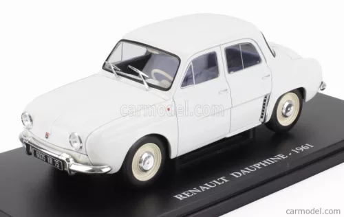RENAULT  DAUPHINE 1961 - CON VETRINA - WITH SHOWCASE  WHITE
