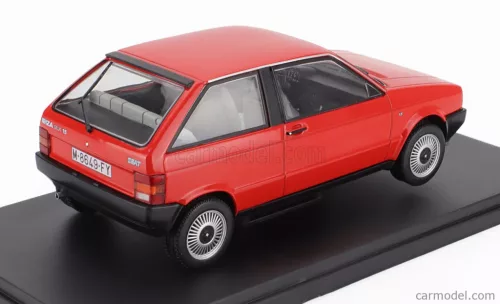 SEAT  IBIZA 1-SERIES 1984 - CON VETRINA - WITH SHOWCASE  RED