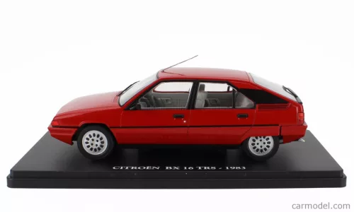 CITROEN  BX 16 TRS 1983 - CON VETRINA - WITH SHOWCASE  RED