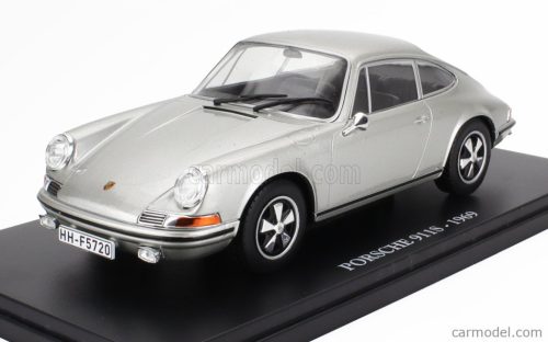 PORSCHE  911S COUPE 1969 - CON VETRINA - WITH SHOWCASE  SILVER