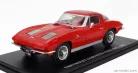 CHEVROLET  CORVETTE STINGRAY COUPE 1963 - CON VETRINA - WITH SHOWCASE  RED