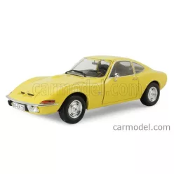   OPEL  GT 1900 COUPE 1968 - CON VETRINA - WITH SHOWCASE  YELLOW