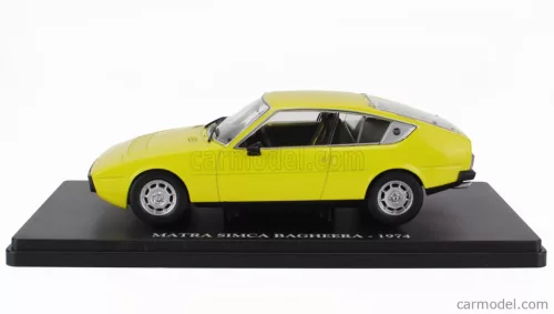 MATRA SIMCA  BAGHEERA 1974 - CON VETRINA - WITH SHOWCASE  YELLOW