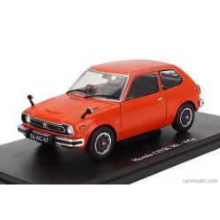 HONDA  CIVIC RS 1974 - CON VETRINA - WITH SHOWCASE  ORANGE
