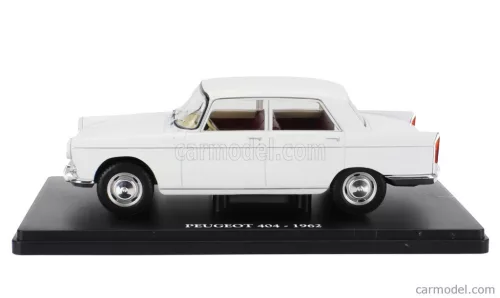 PEUGEOT  404 1962 - CON VETRINA - WITH SHOWCASE  WHITE