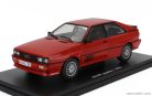 AUDI  QUATTRO 1980 - CON VETRINA - WITH SHOWCASE  RED