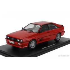 AUDI  QUATTRO 1980 - CON VETRINA - WITH SHOWCASE  RED