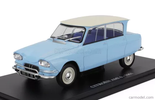 CITROEN  AMI 6 1961 - CON VETRINA - WITH SHOWCASE  LIGHT BLUE WHITE
