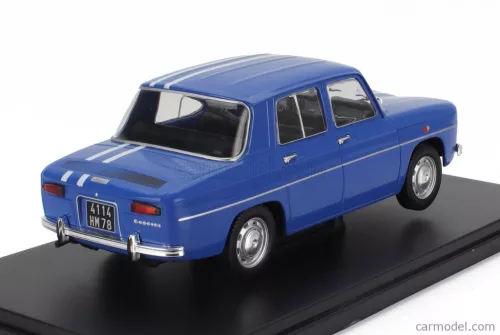 RENAULT  R8 GORDINI 1966 - CON VETRINA - WITH SHOWCASE  BLUE
