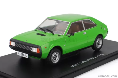 SEAT  1200 SPORT 1976 - CON VETRINA - WITH SHOWCASE  GREEN