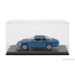   RENAULT  ALPINE A110 1600S COUPE 1973 - CON VETRINA - WITH SHOWCASE  BLUE MET