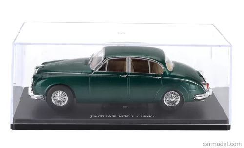JAGUAR  MKII 1960 - CON VETRINA - WITH SHOWCASE  GREEN
