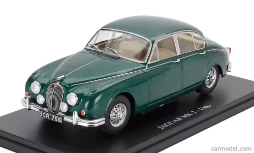 JAGUAR  MKII 1960 - CON VETRINA - WITH SHOWCASE  GREEN
