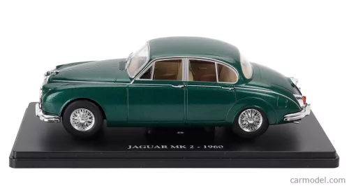 JAGUAR  MKII 1960 - CON VETRINA - WITH SHOWCASE  GREEN